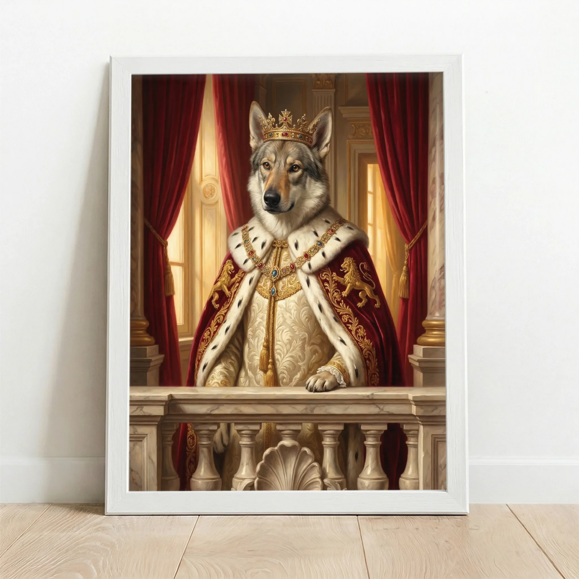 Framed Poster white