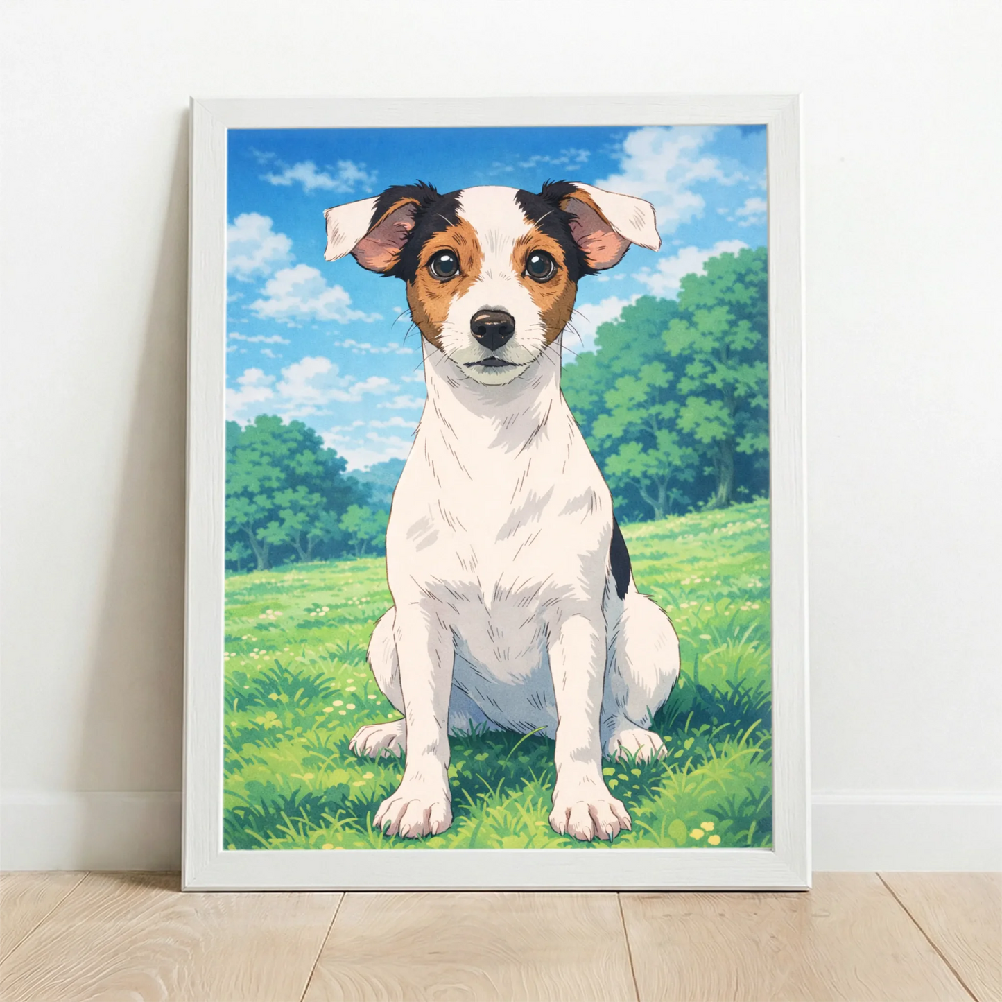 Framed Poster white