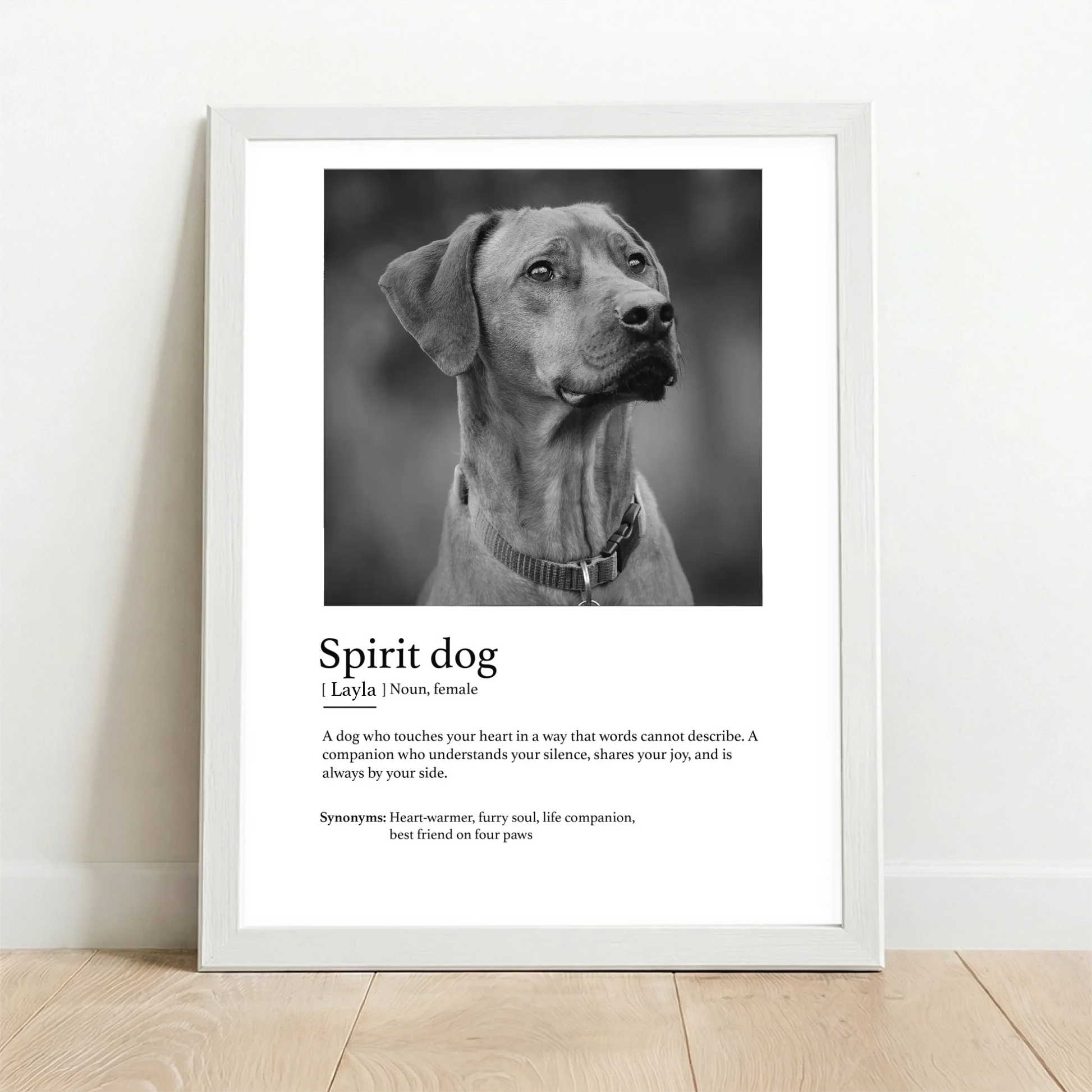Framed Poster white