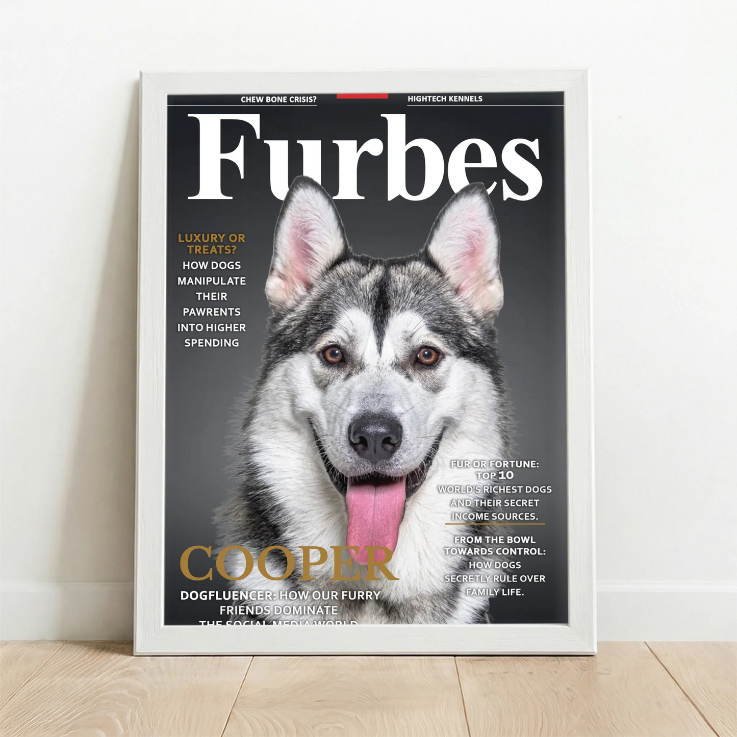 Framed Poster white