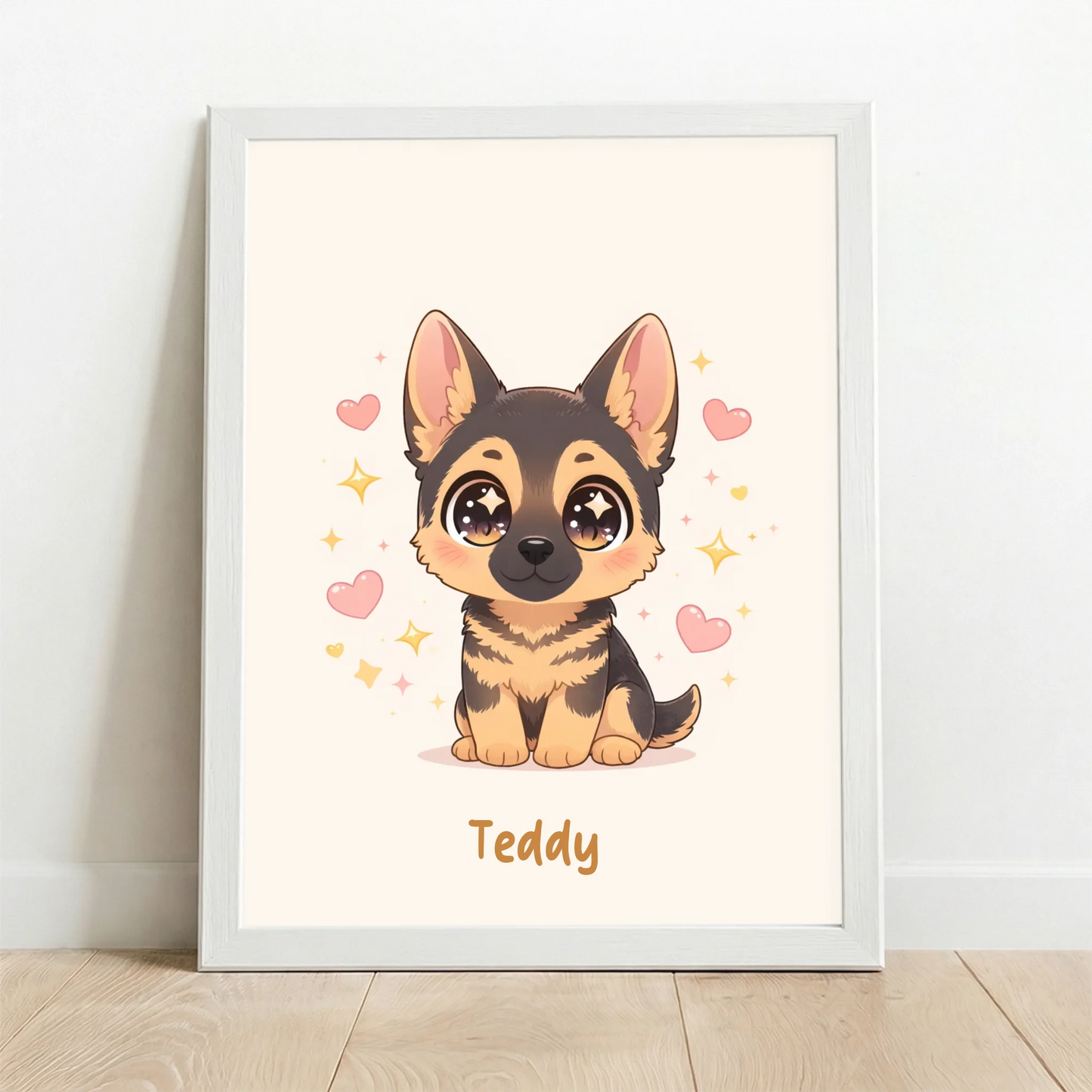 Framed Poster white