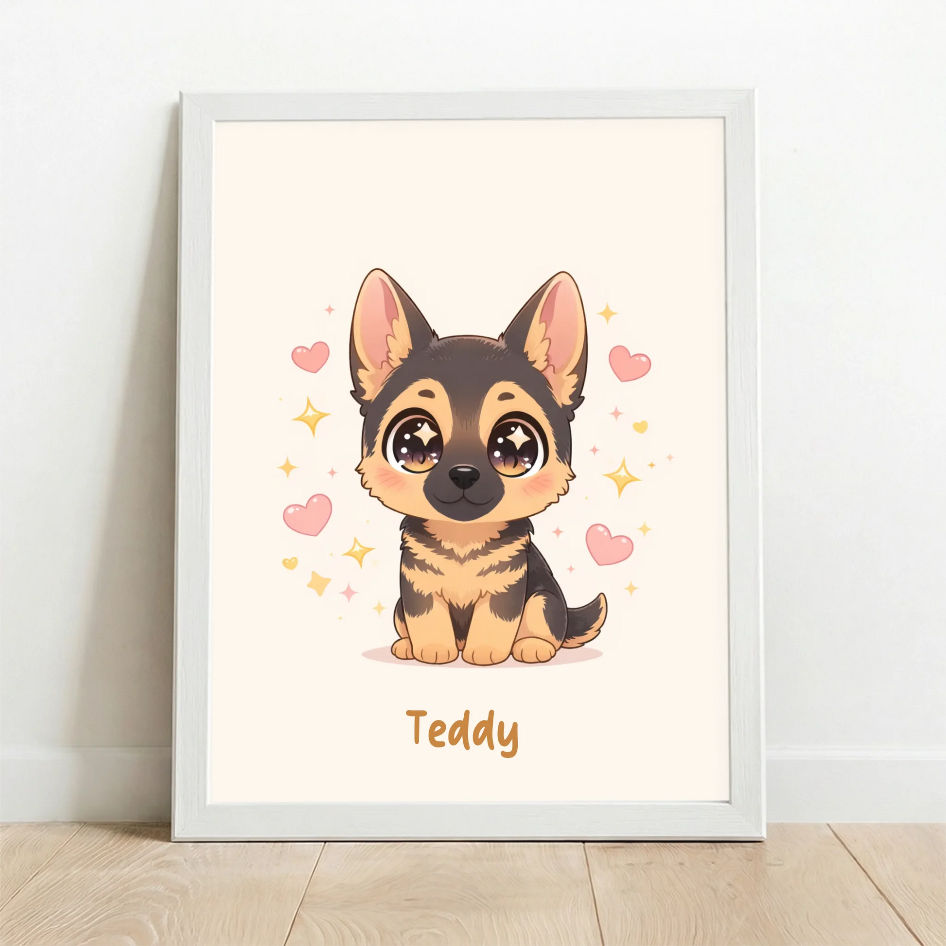 Framed Poster white