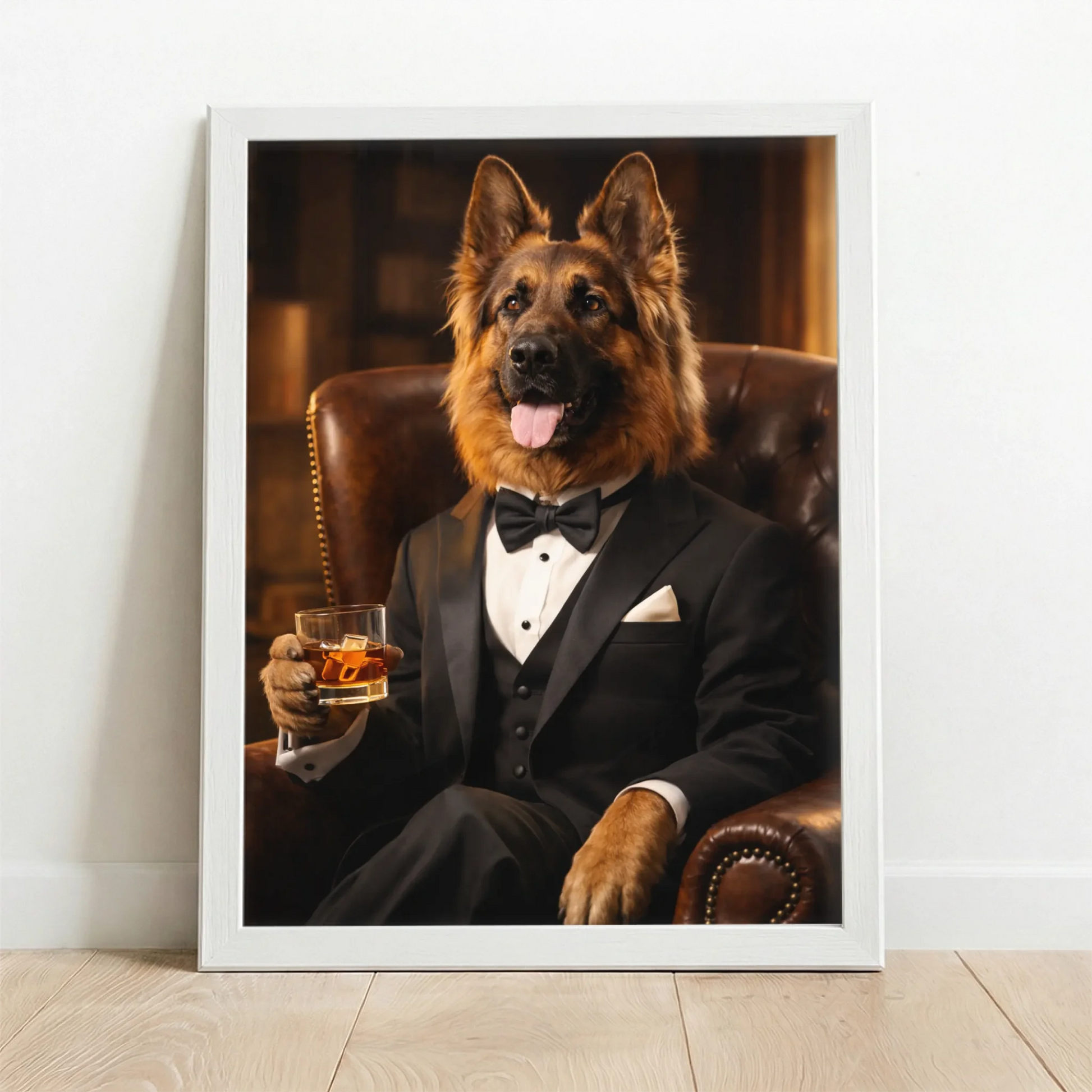 Framed Poster white
