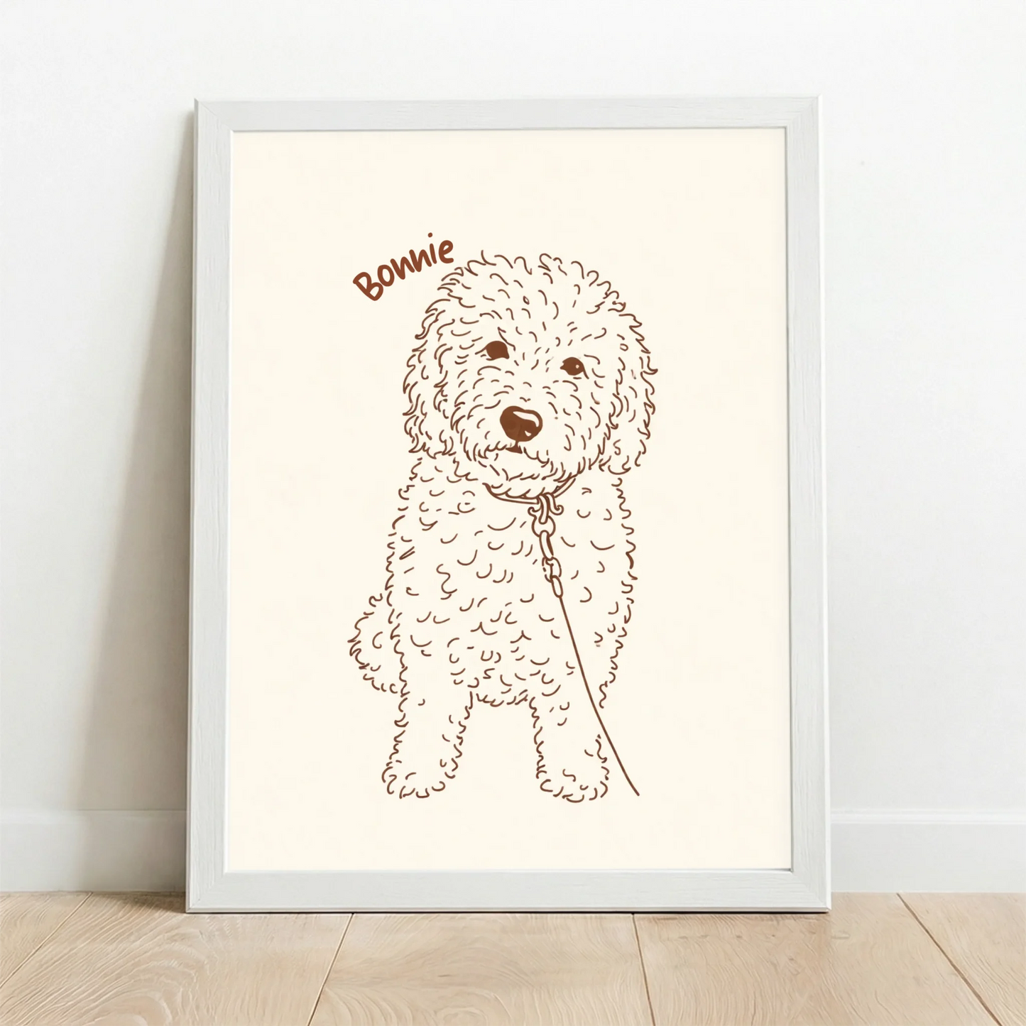 Framed Poster white