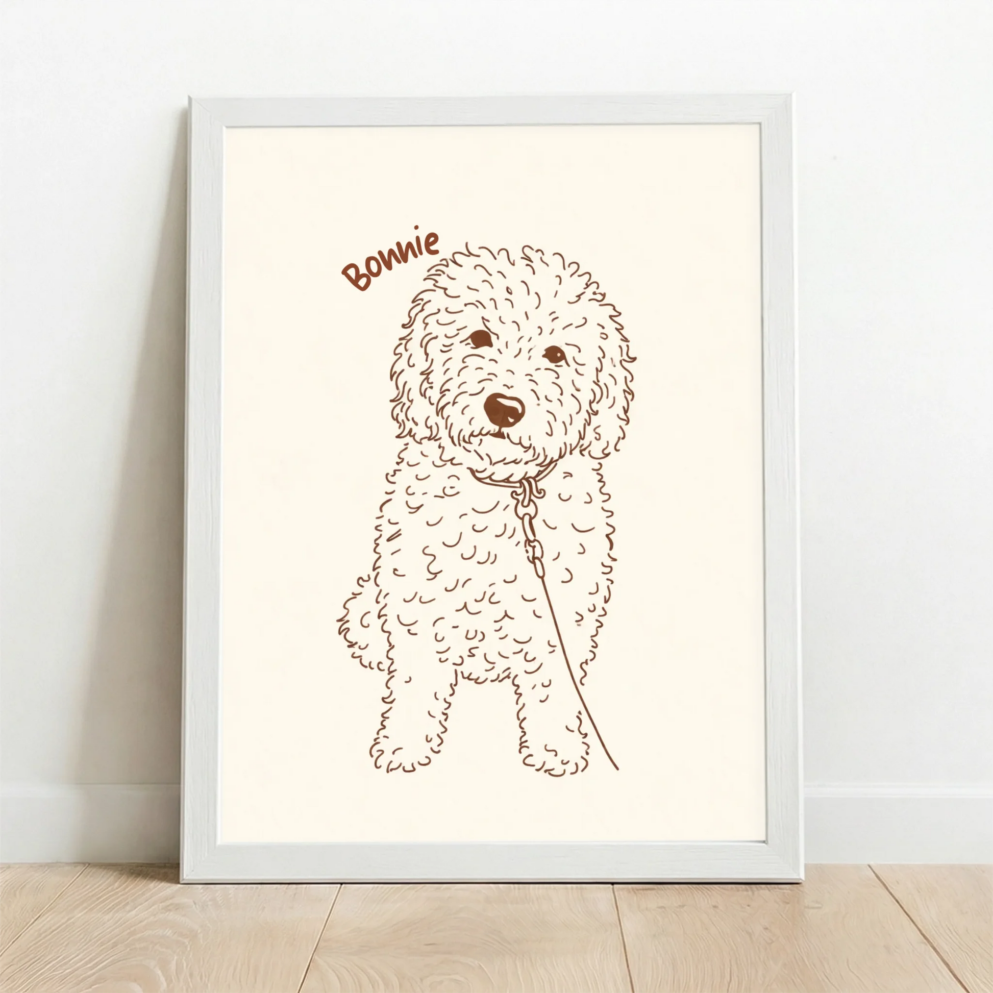 Framed Poster white
