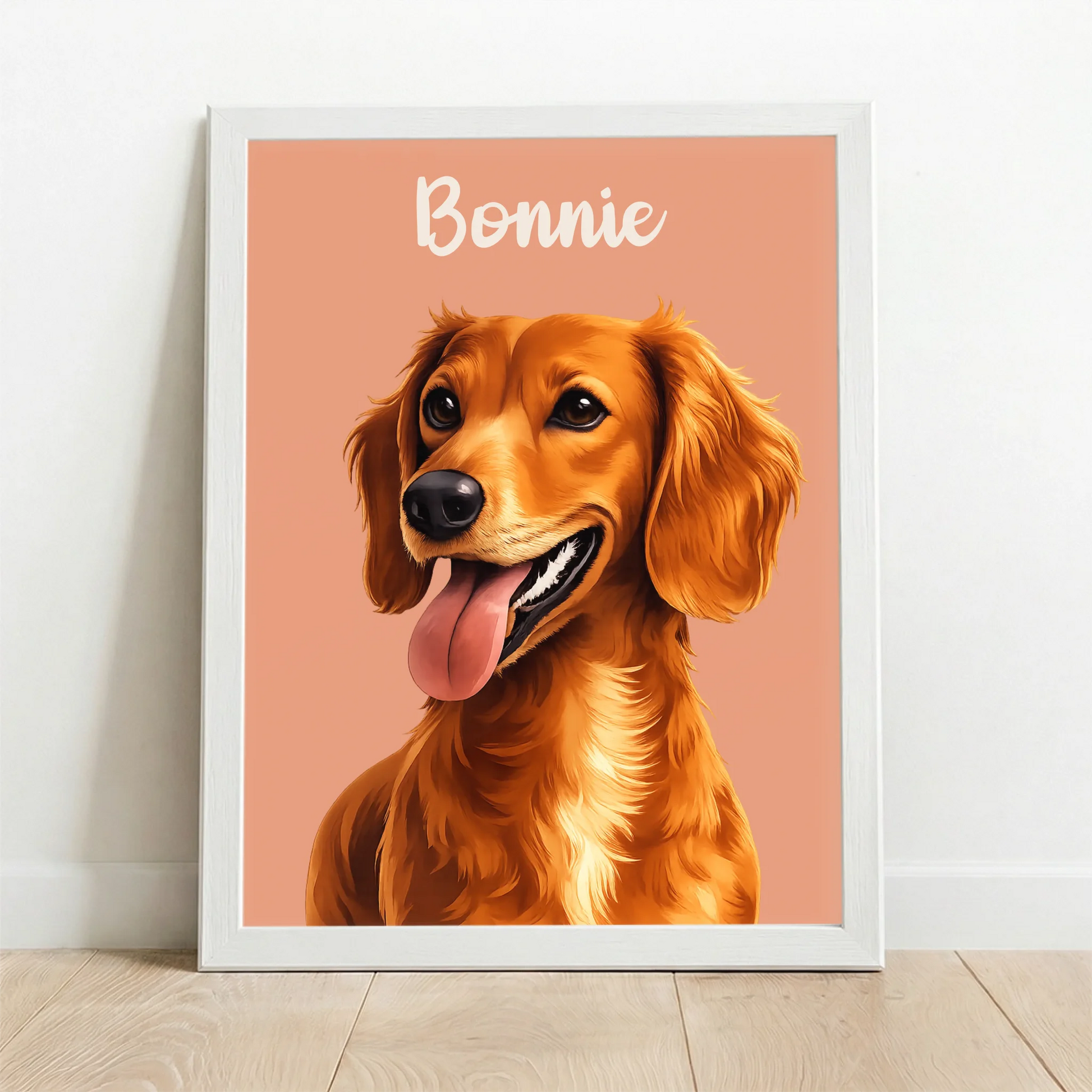 Framed Poster white