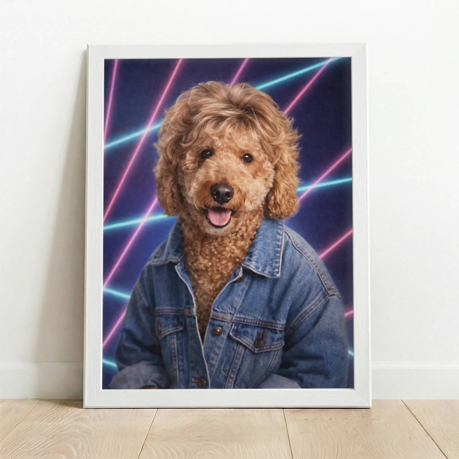 Framed Poster white