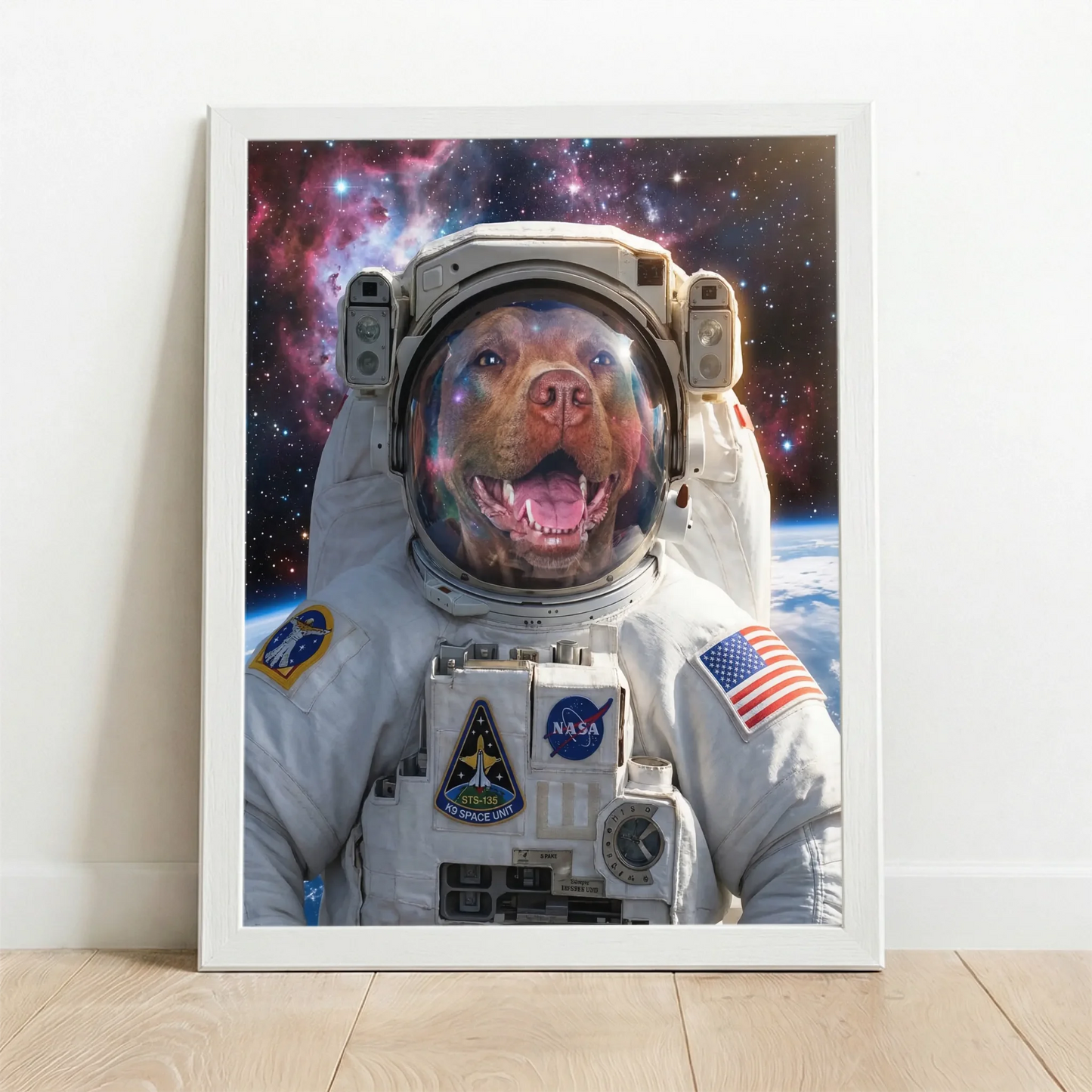 Framed Poster white
