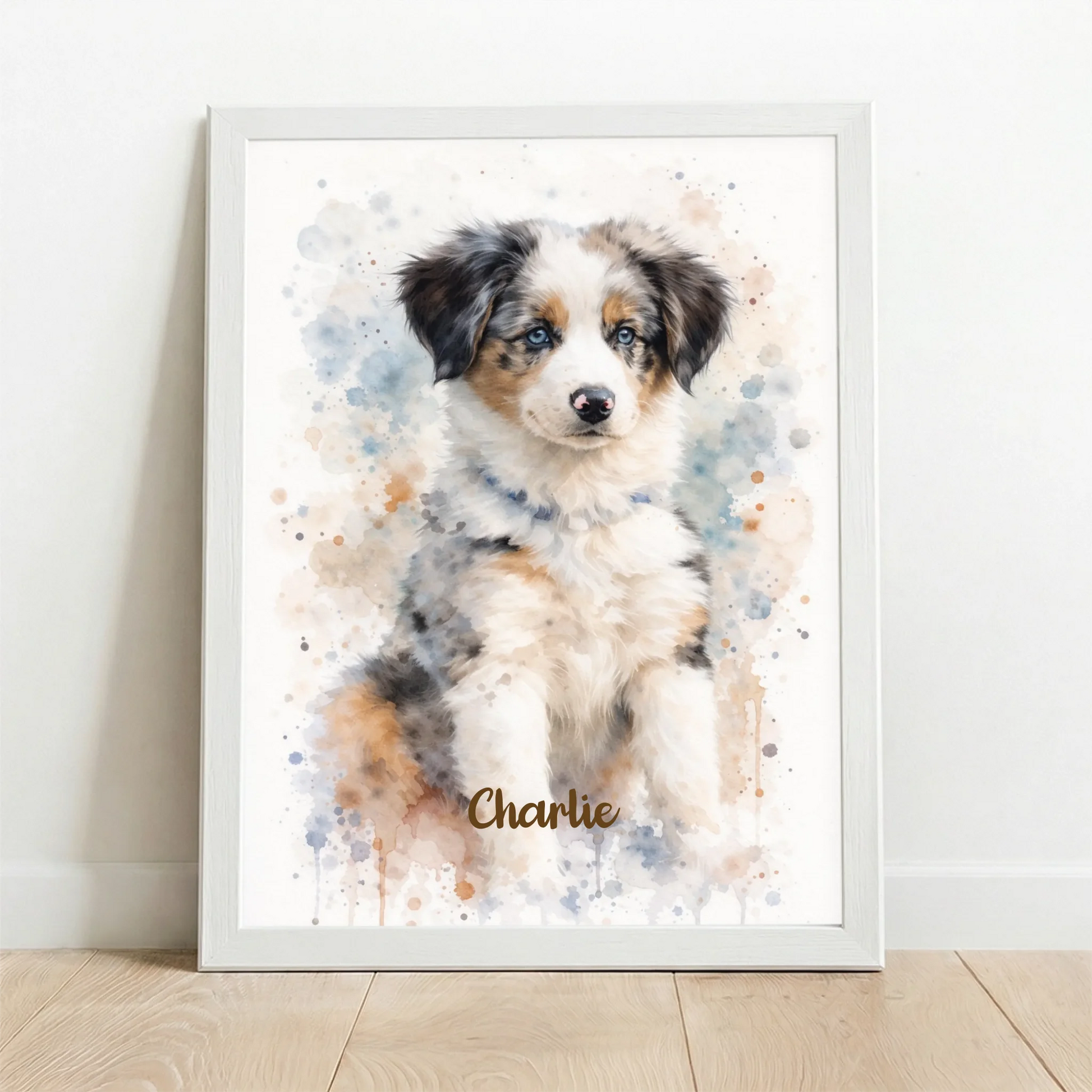Framed Poster white