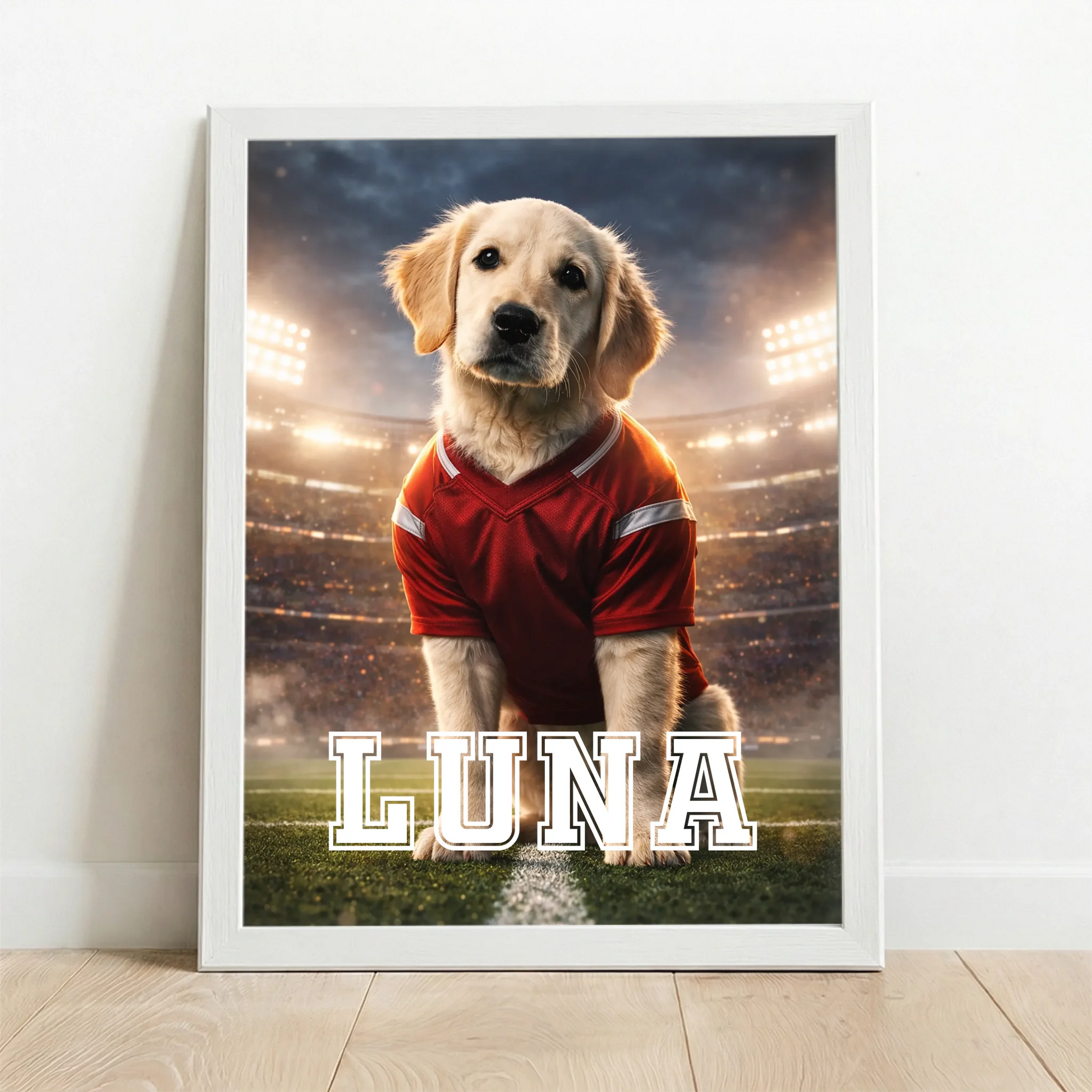 Framed Poster white