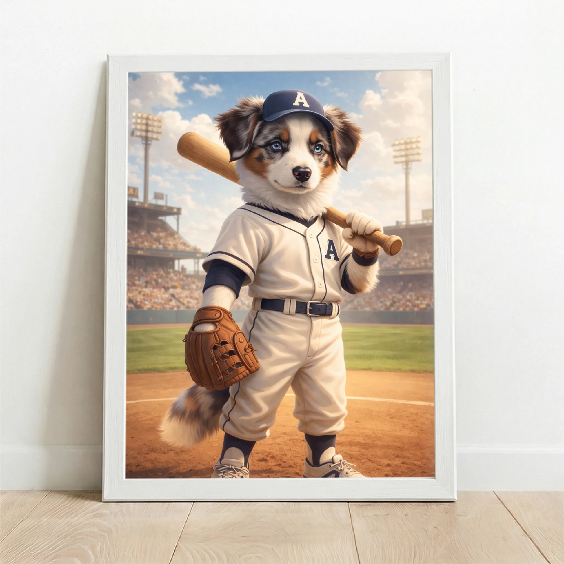 Framed Poster white