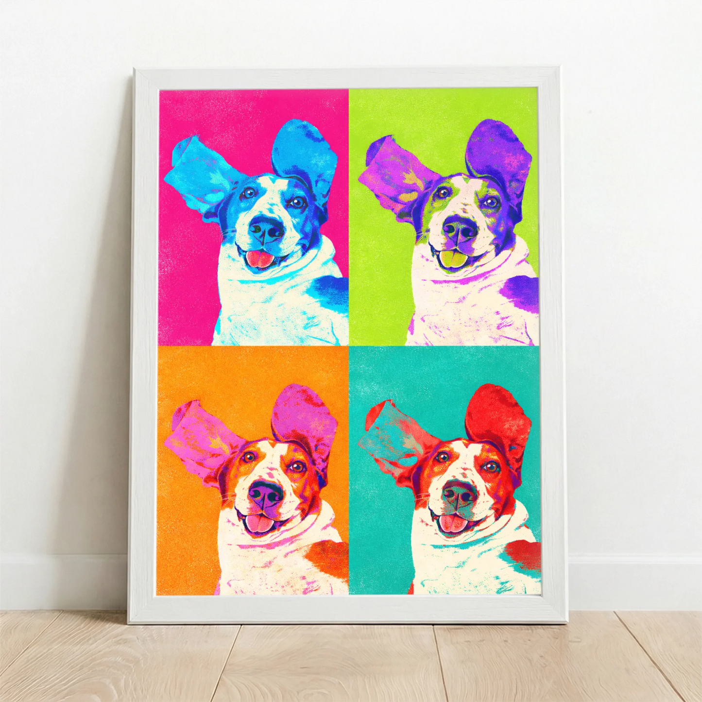 Framed Poster white