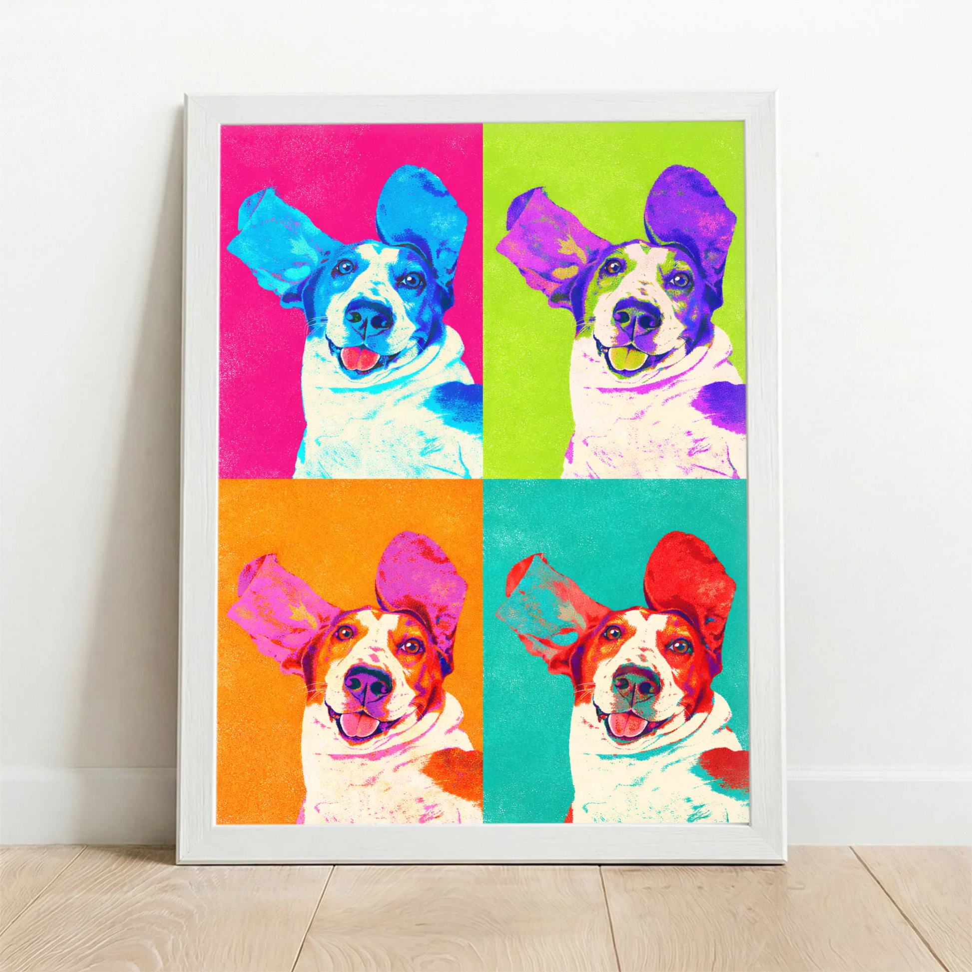 Framed Poster white