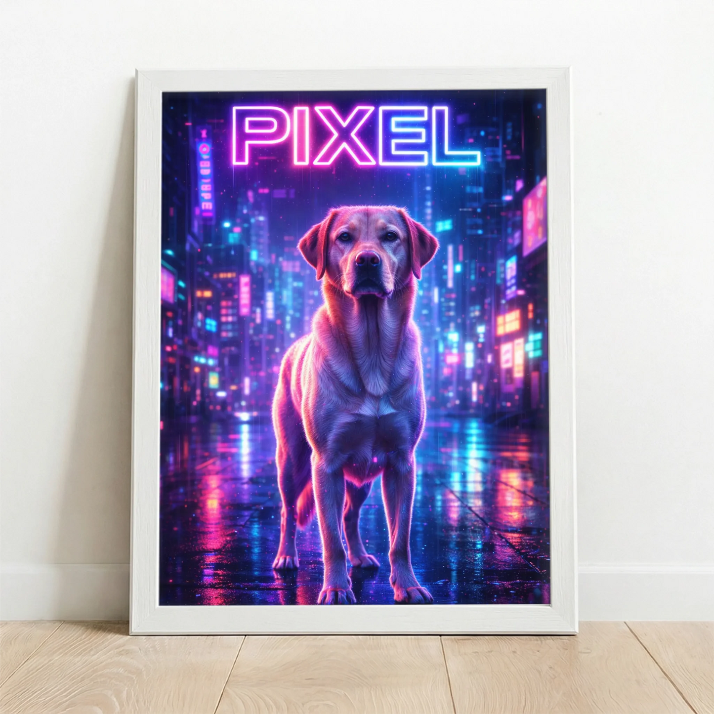 Framed Poster white