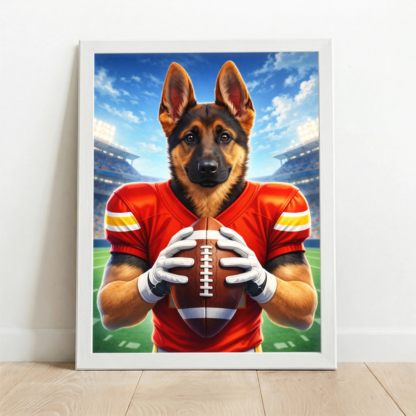 Framed Poster white