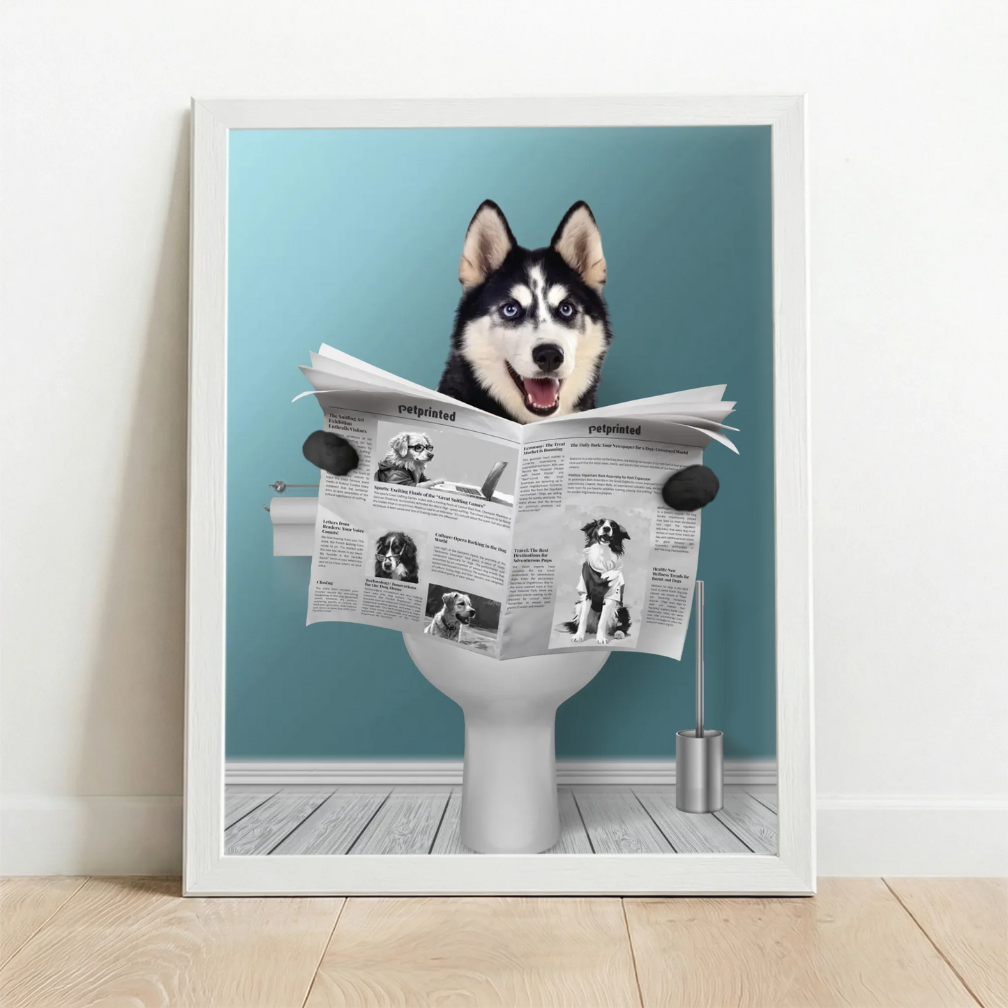 Framed Poster white