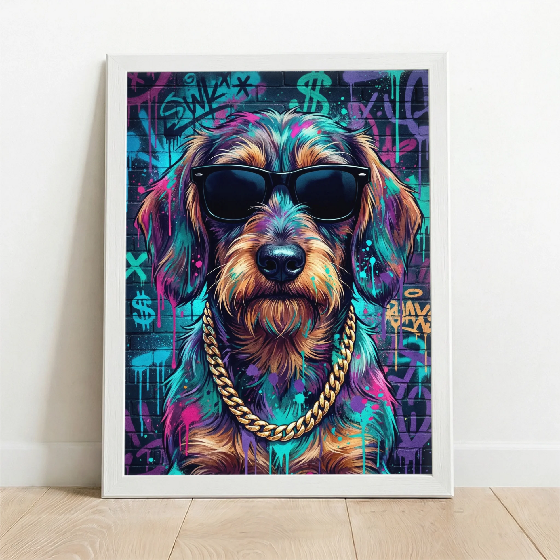 Framed Poster white