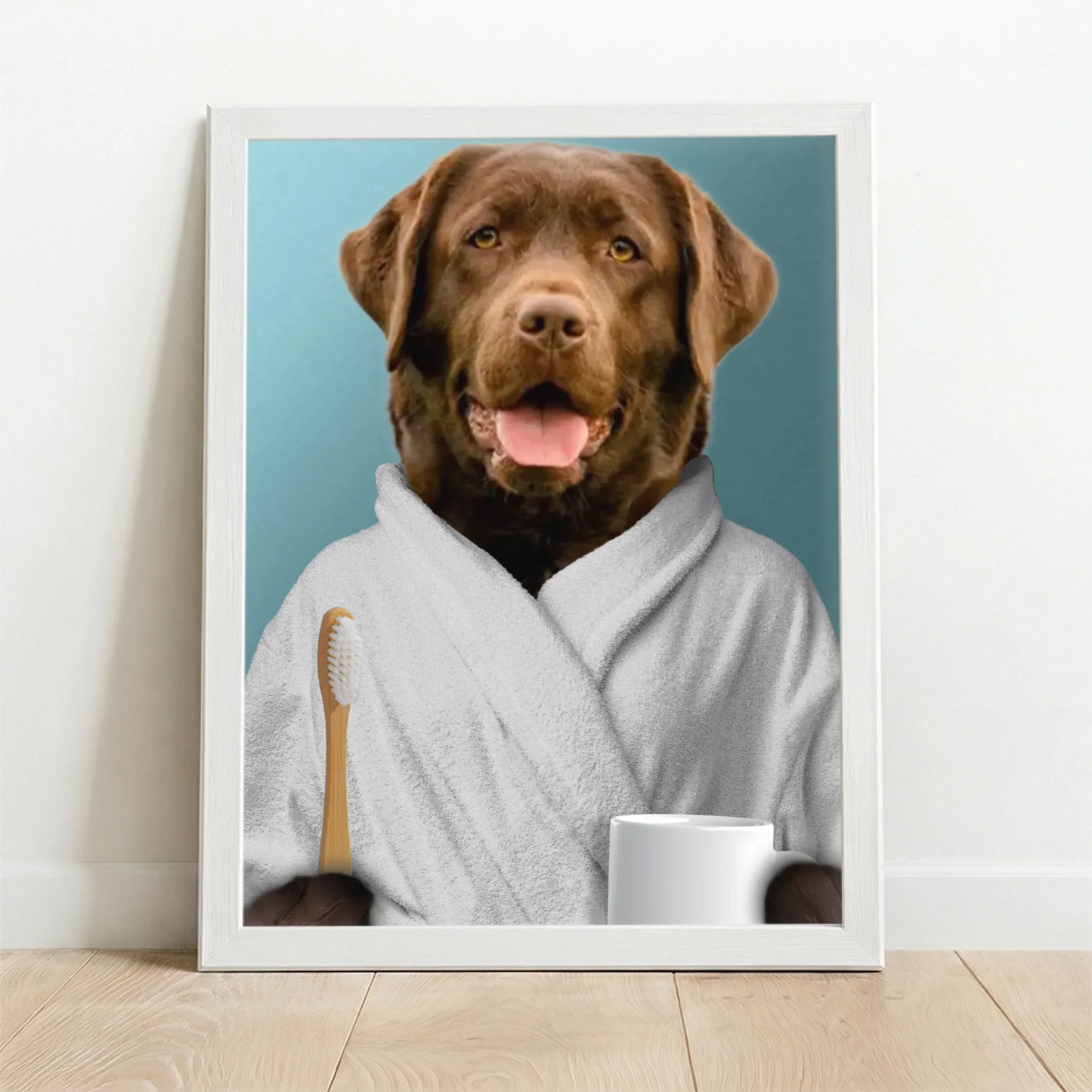 Framed Poster white