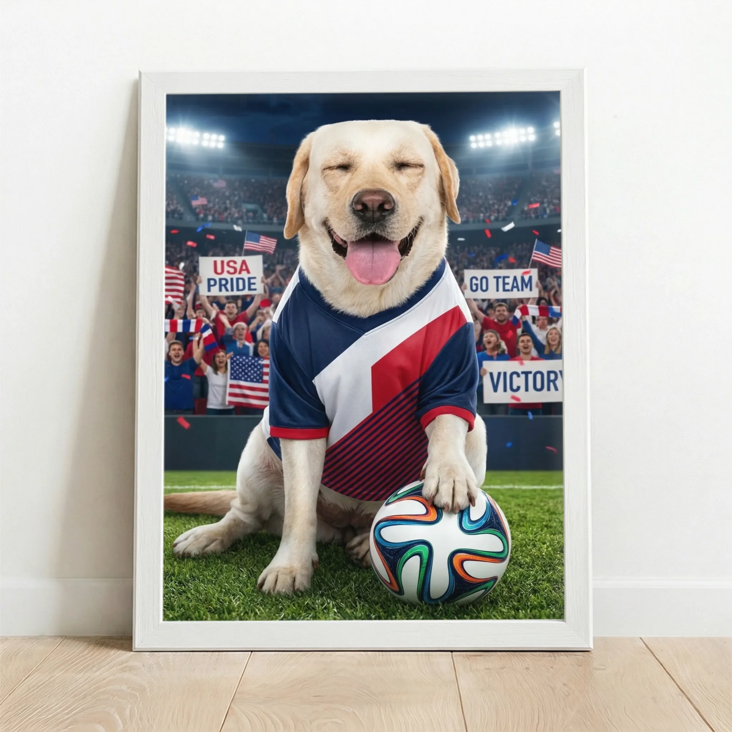 Framed Poster white