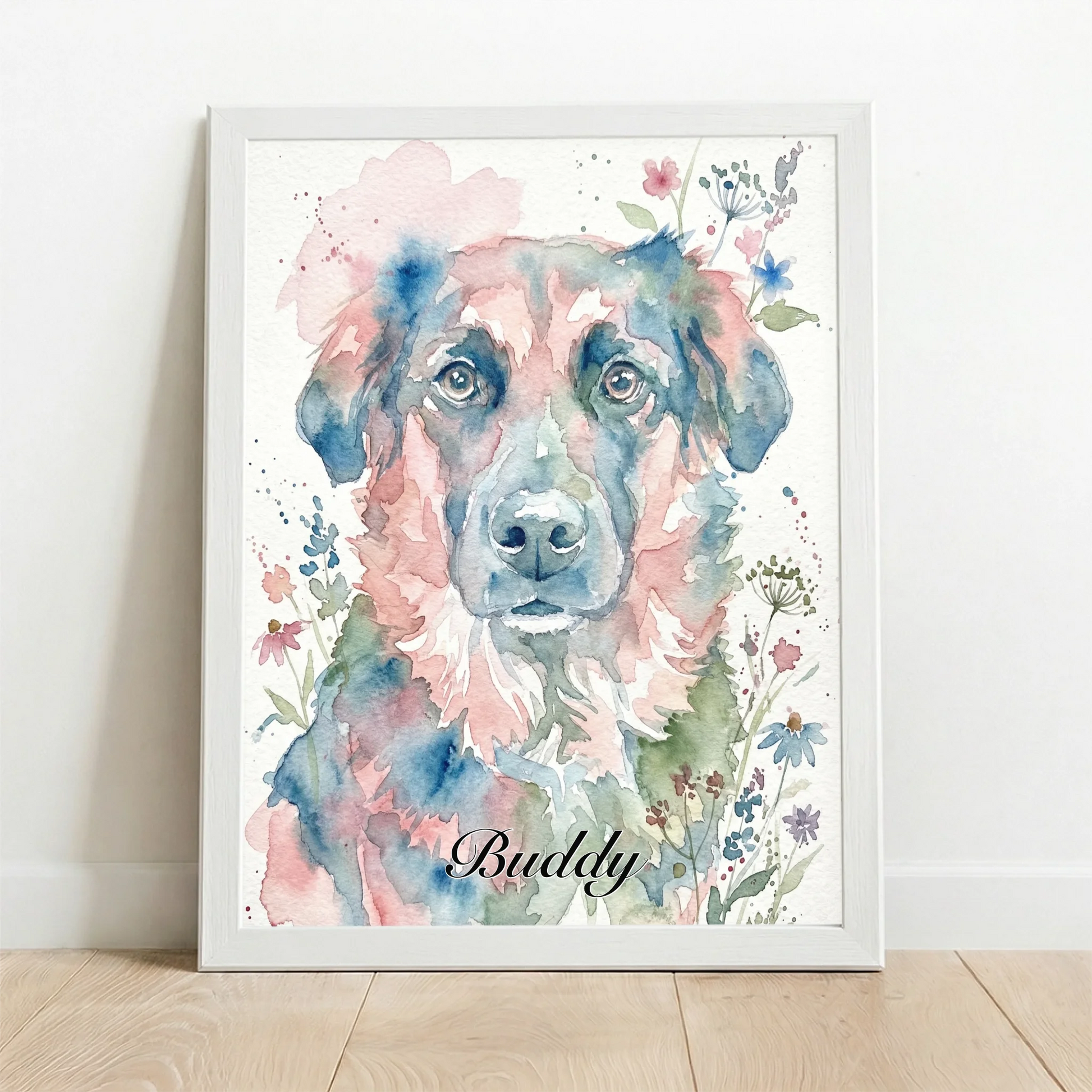Framed Poster white