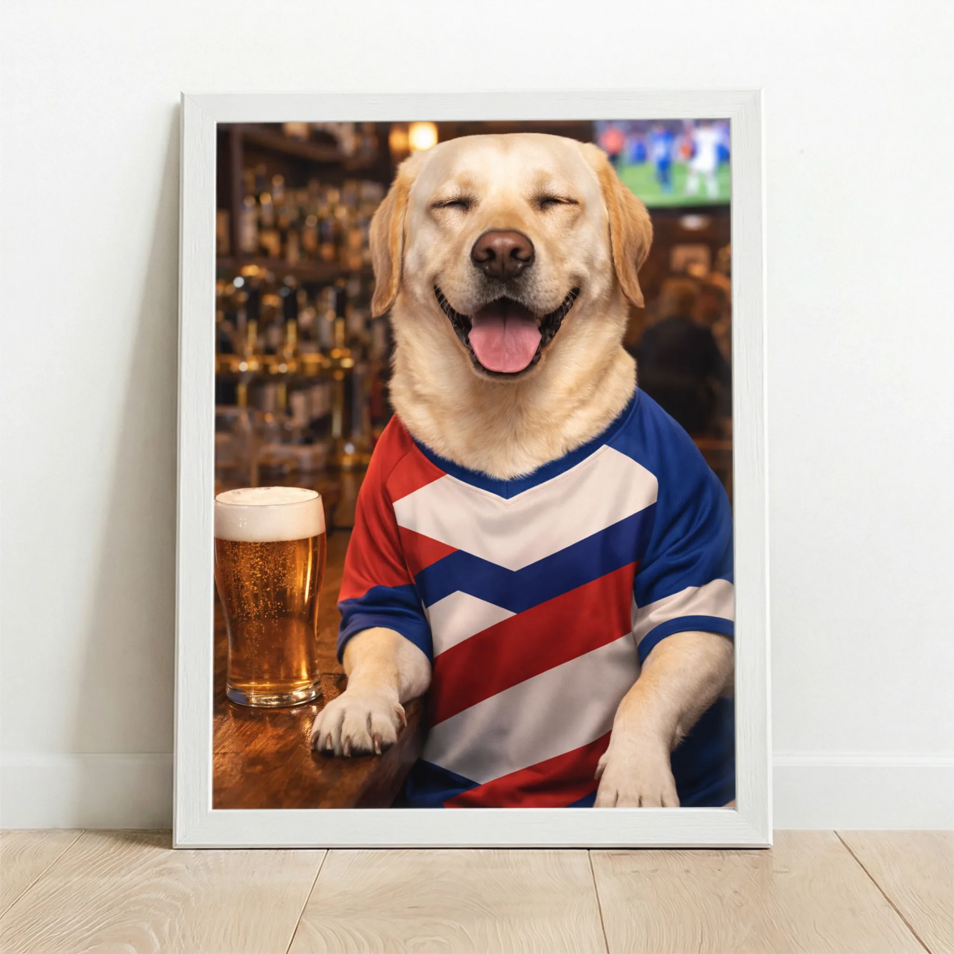 Framed Poster white