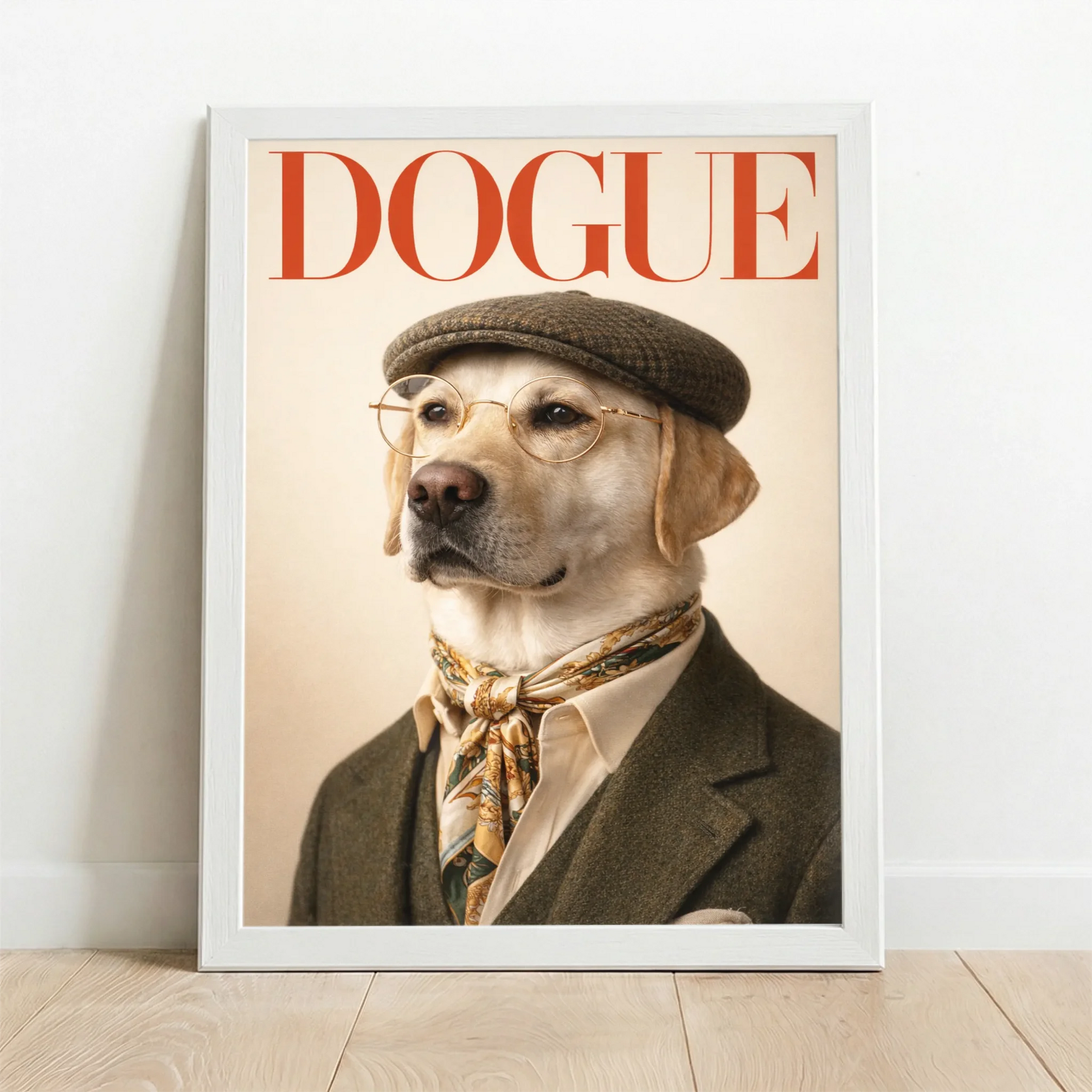 Framed Poster white