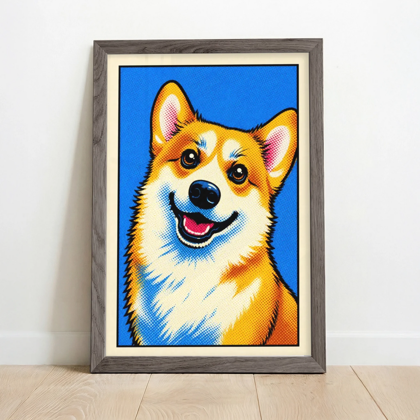 Framed Poster UK oak copy
