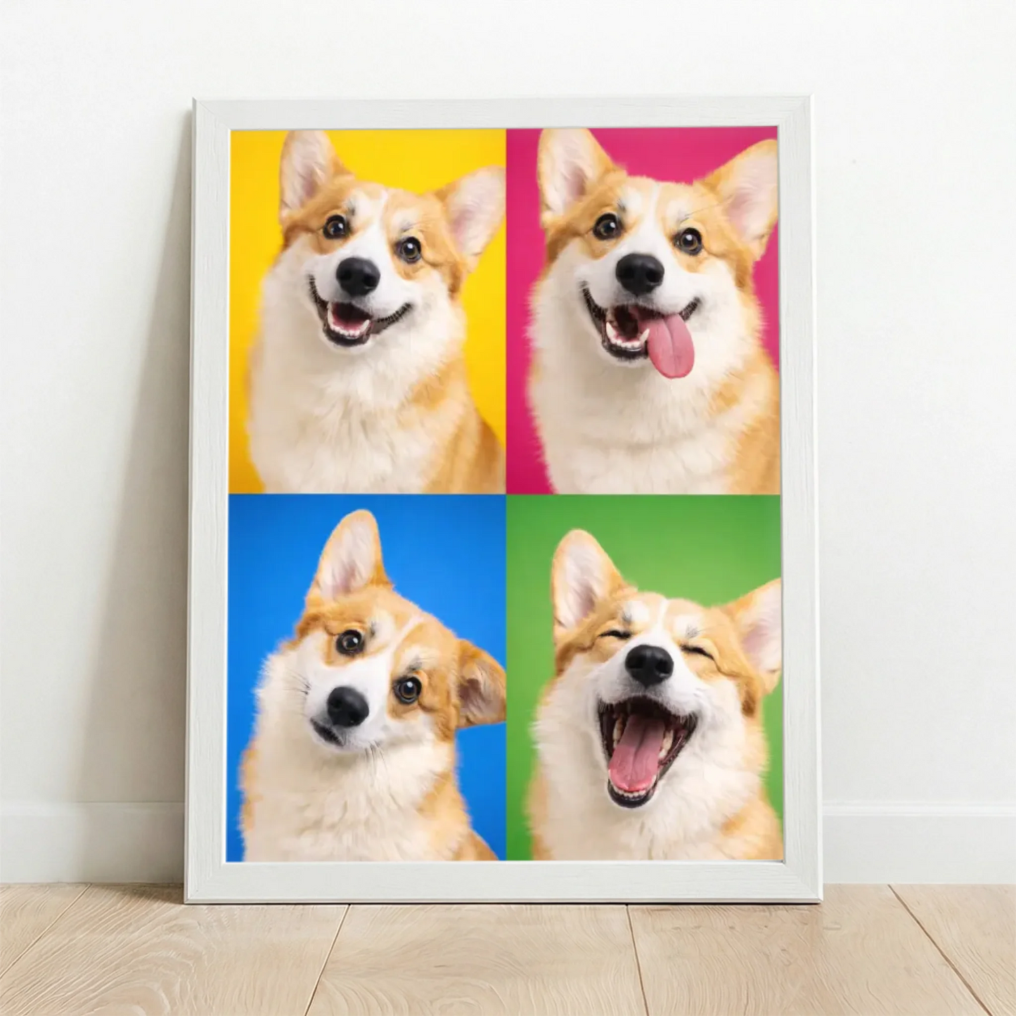 Framed Poster white