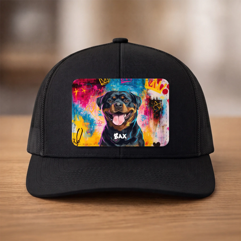 Graffiti - Personalized Patch Trucker Hat - Featured Image