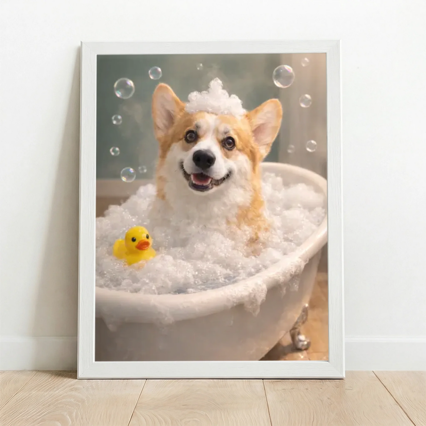 Framed Poster white
