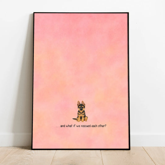 Pastel Cartoon - Personalized Poster