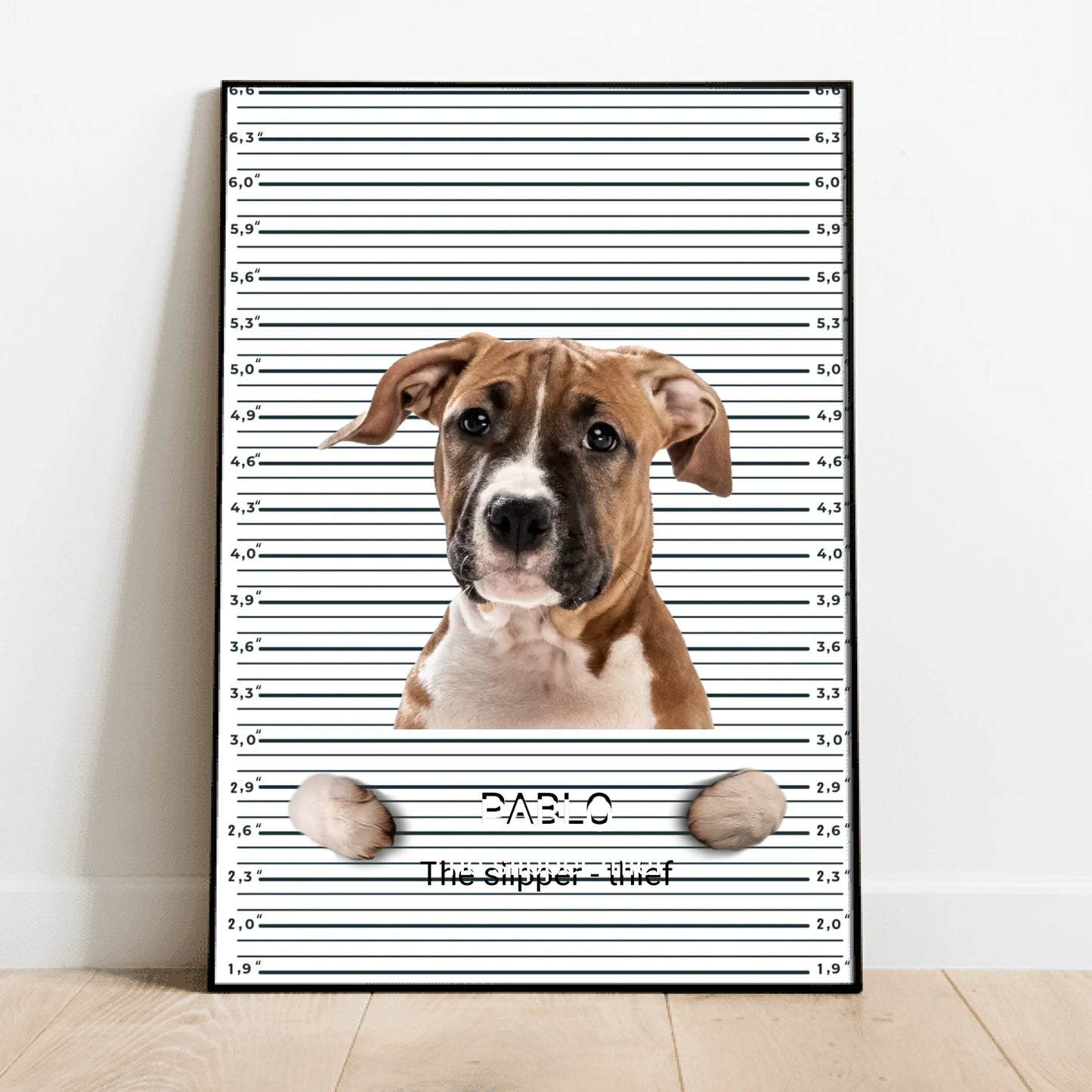 Mugshot - Personalized Poster