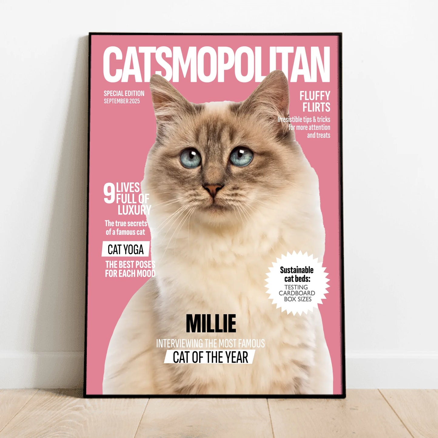 Catmopolitan - Personalized Poster