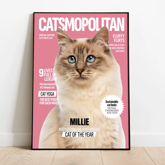 Catmopolitan - Personalized Poster