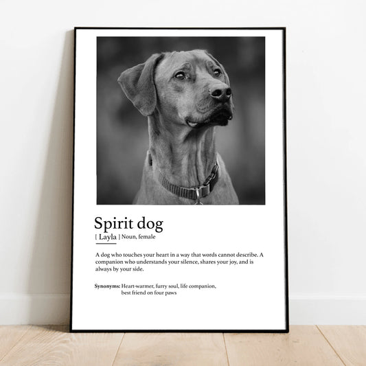 Definition spirit animal - Personalized Poster