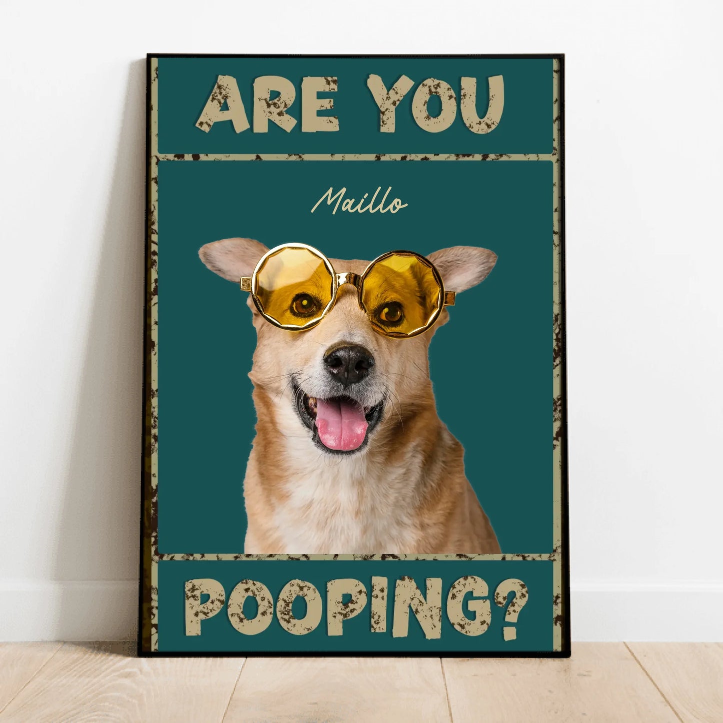 Are you pooping? - Personalized Poster