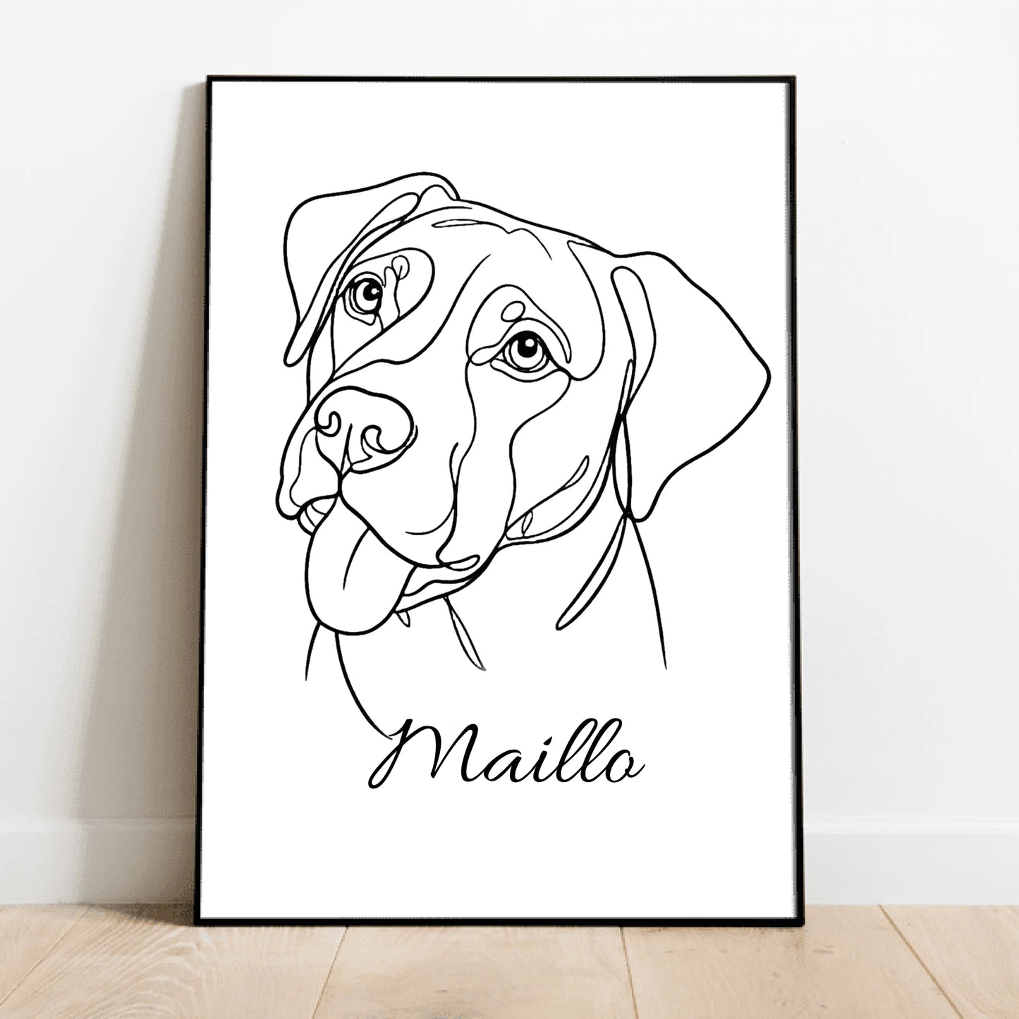 Lineart - Personalized Poster