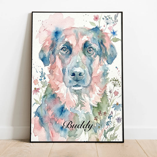 Watercolor - Personalized Poster
