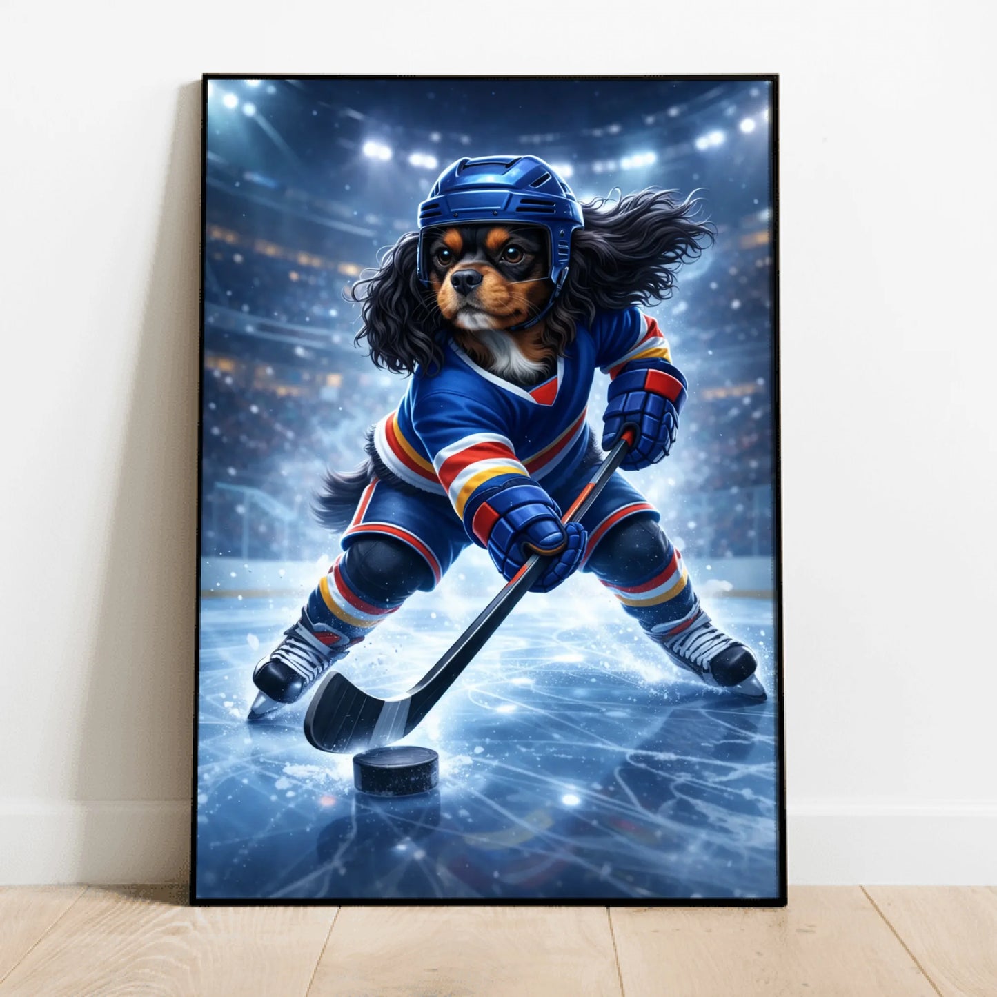 Hockey Pet Shot - Personalized Poster