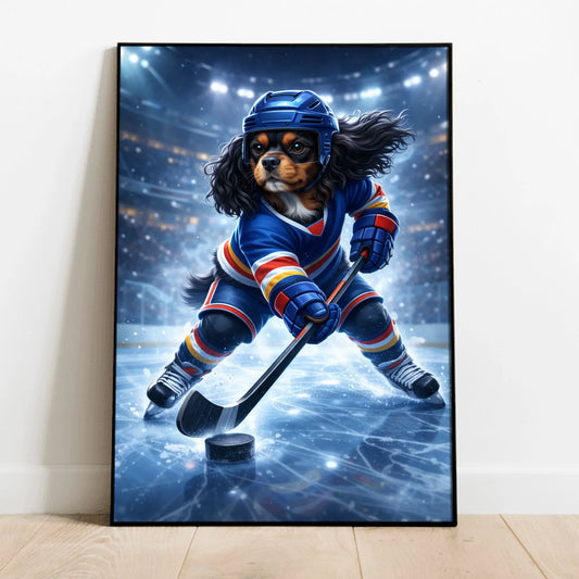 Hockey Pet Shot - Personalized Poster