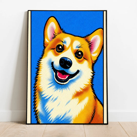 Halftone Pop - Personalized Poster