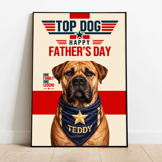 Top Dog - Personalized Poster