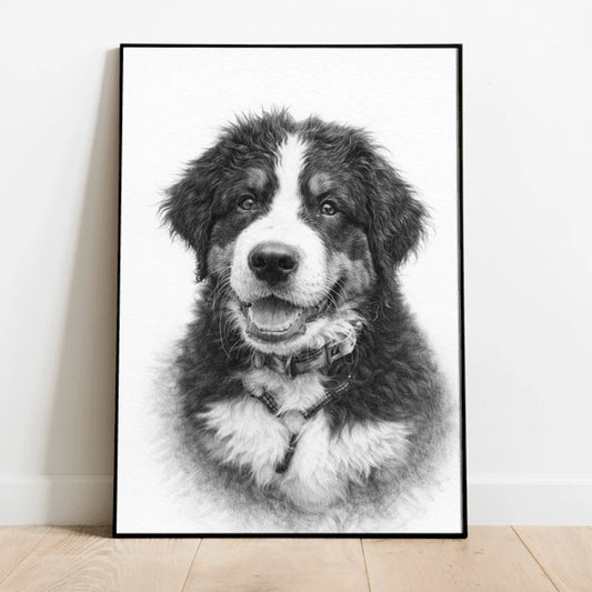 Pencil Sketch - Personalized Poster