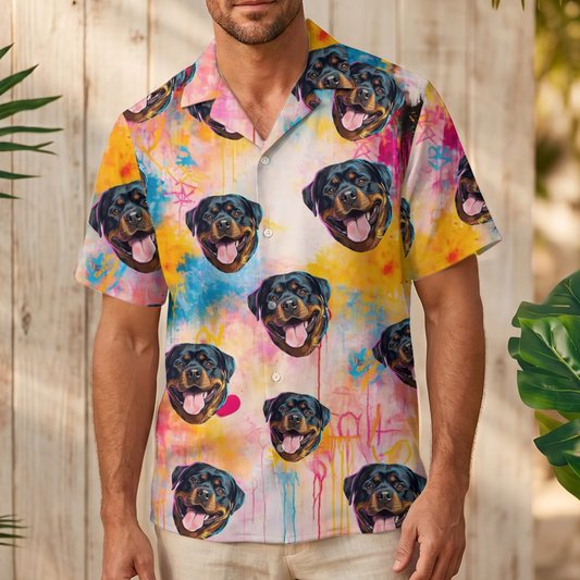 Graffiti - Personalized Hawaiian Shirt