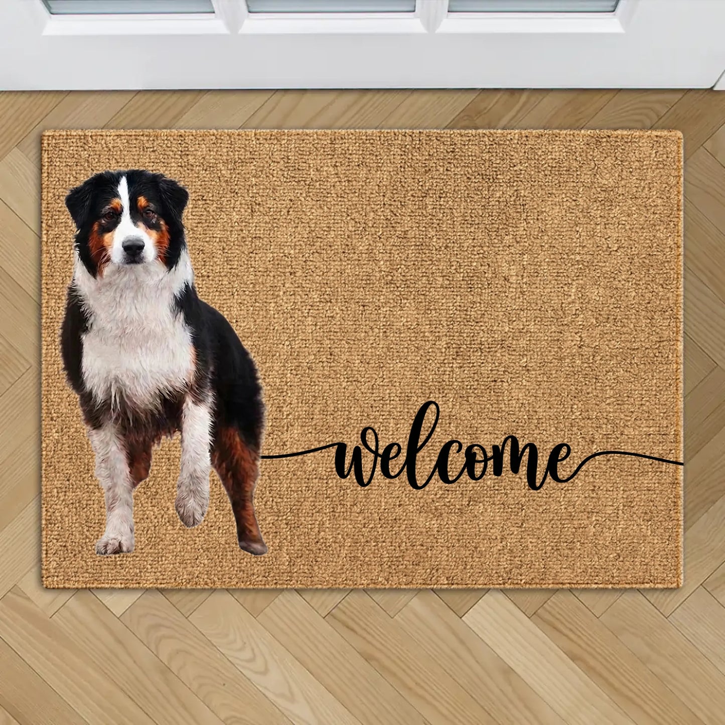 Welcome with Pet Portrait - Doormat