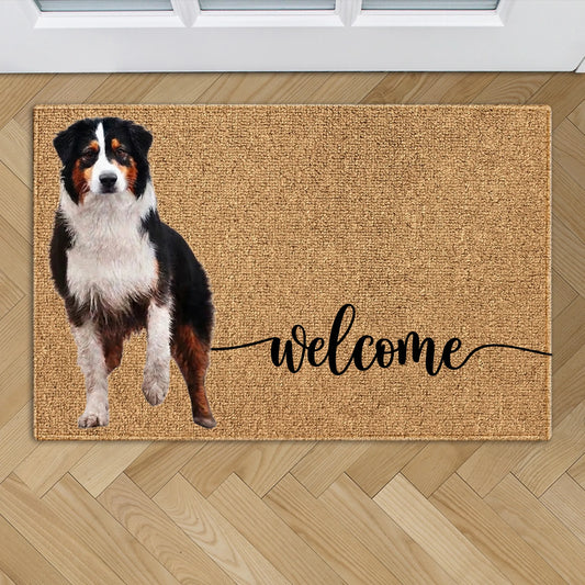 Welcome with Pet Portrait - Doormat