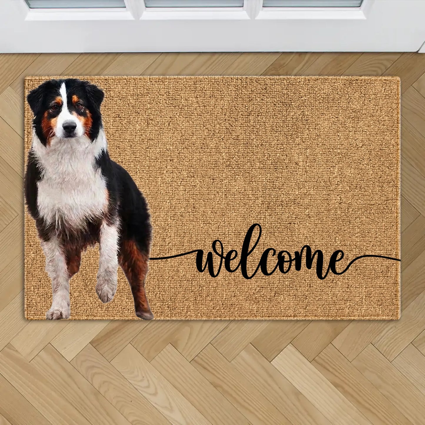 Welcome with Pet Portrait - Doormat