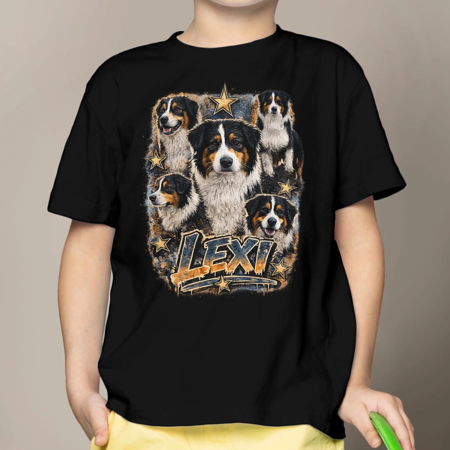 Bootleg Collage - Personalized Kids T-Shirt