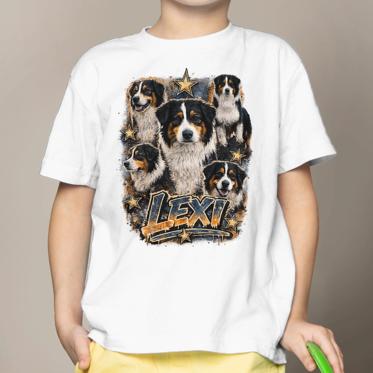 Bootleg Collage - Personalized Kids T-Shirt
