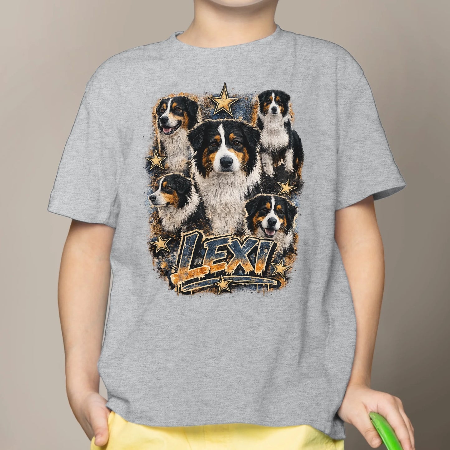 Bootleg Collage - Personalized Kids T-Shirt